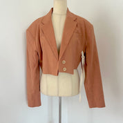 Jacquemus Le Santon Single-Breasted cropped blazer