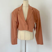 Jacquemus Le Santon Single-Breasted cropped blazer