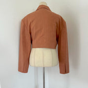 Jacquemus Le Santon Single-Breasted cropped blazer