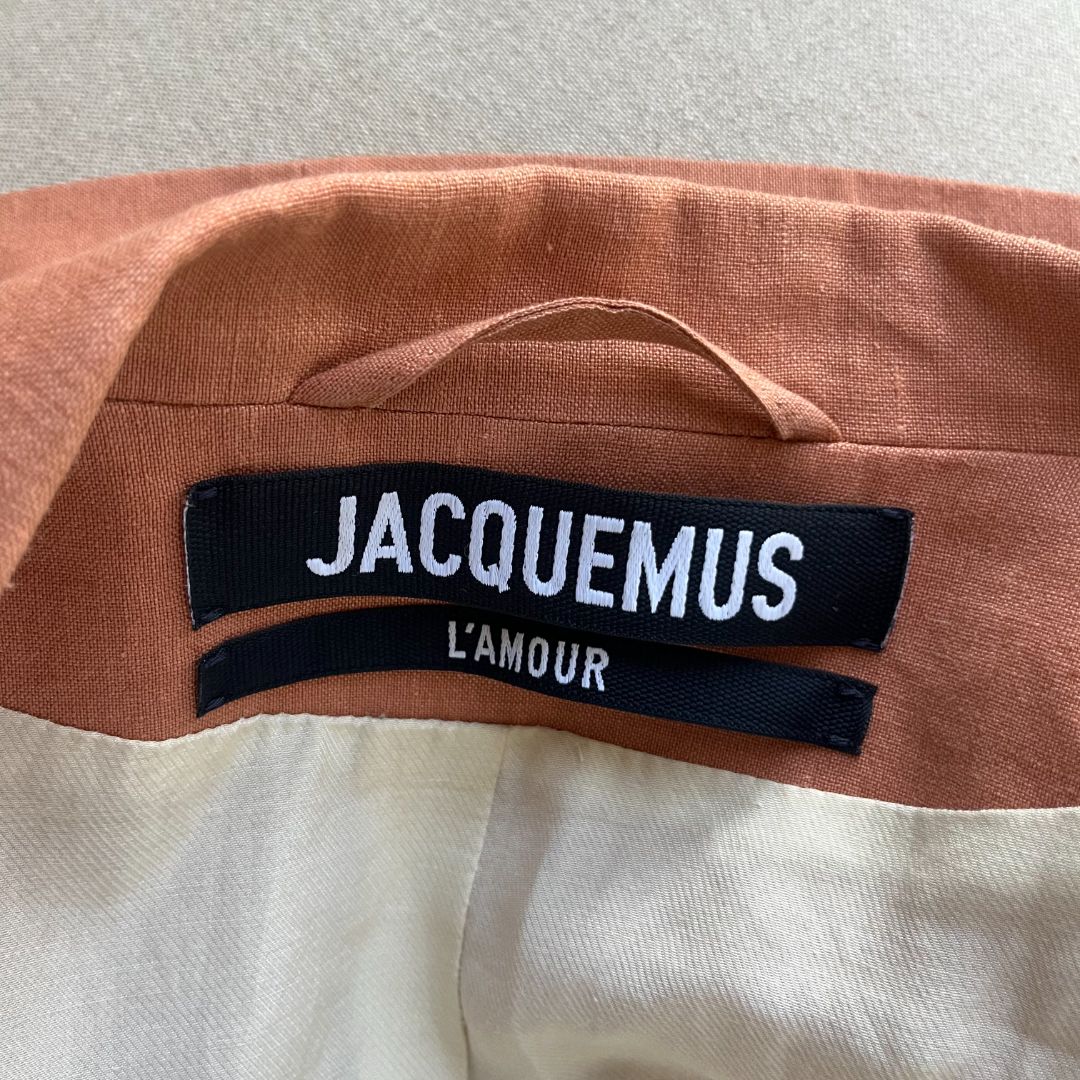 Jacquemus Le Santon Single-Breasted cropped blazer
