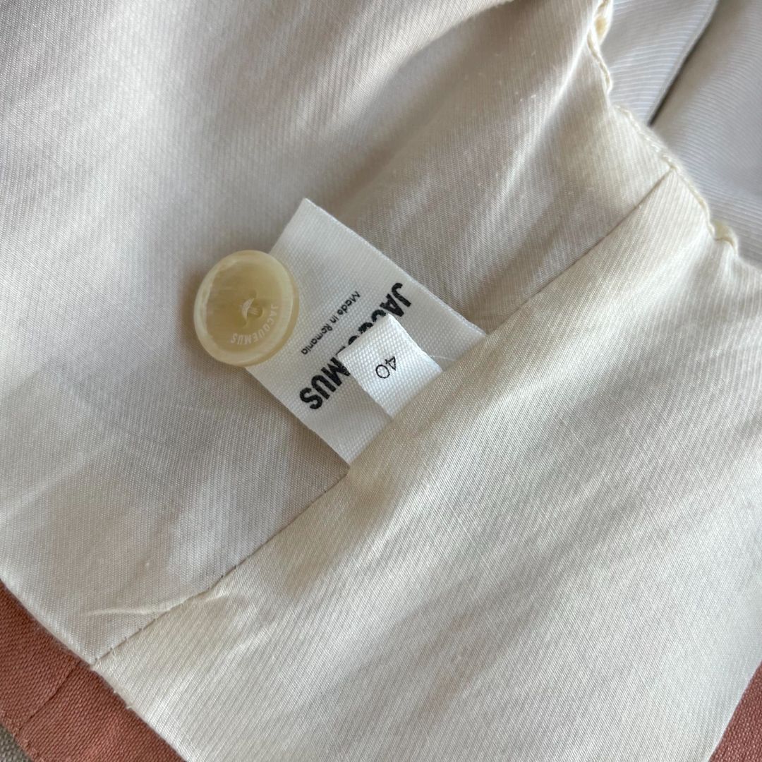 Jacquemus Le Santon Single-Breasted cropped blazer
