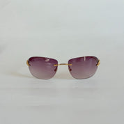 Cartier Gradient Panthere De Cartier Rimless Sunglasses