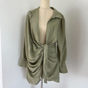 Jacquemus La robe Bahia Green Dress