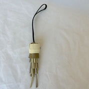 Hermes Marfa Craie Noir Nata Blanc De Sac Chouette Bag Charm
