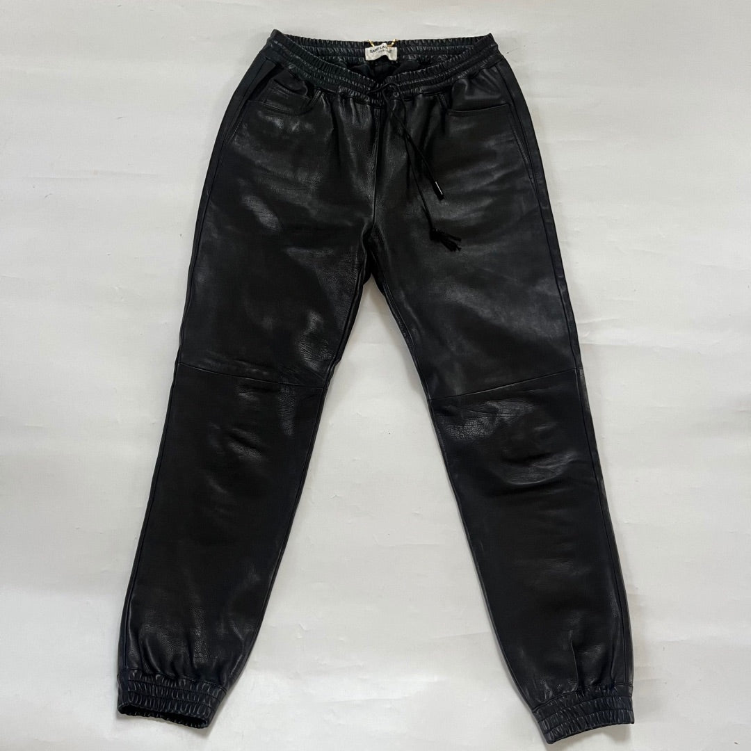 Saint Laurent Leather Trousers