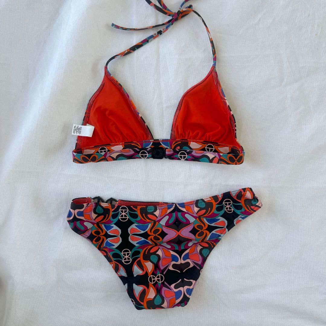 Hermès Multicolor Two Piece Bikini