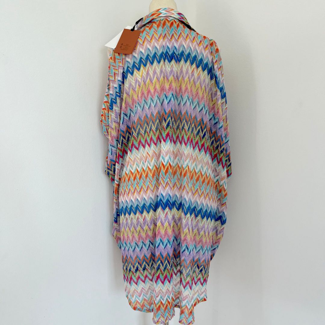 Missoni Multicolor Space-Dyed Cover Up Top
