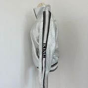 Dolce & Gabbana Metallic Silver Tack Jacket