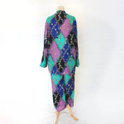 Gucci GG Rhombus Ramage silk GG logo cropped trousers (trousers only)