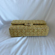 Chanel Tweed Multicolor CC Medium Flap Bag