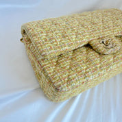 Chanel Tweed Multicolor CC Medium Flap Bag
