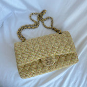 Chanel Tweed Multicolor CC Medium Flap Bag