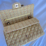 Chanel Tweed Multicolor CC Medium Flap Bag