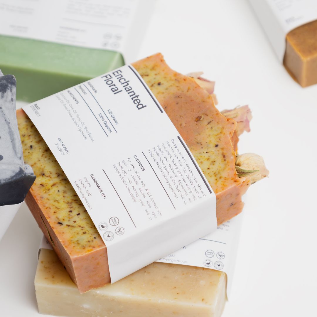 Segarra  Enchanted Floral infused soap bar