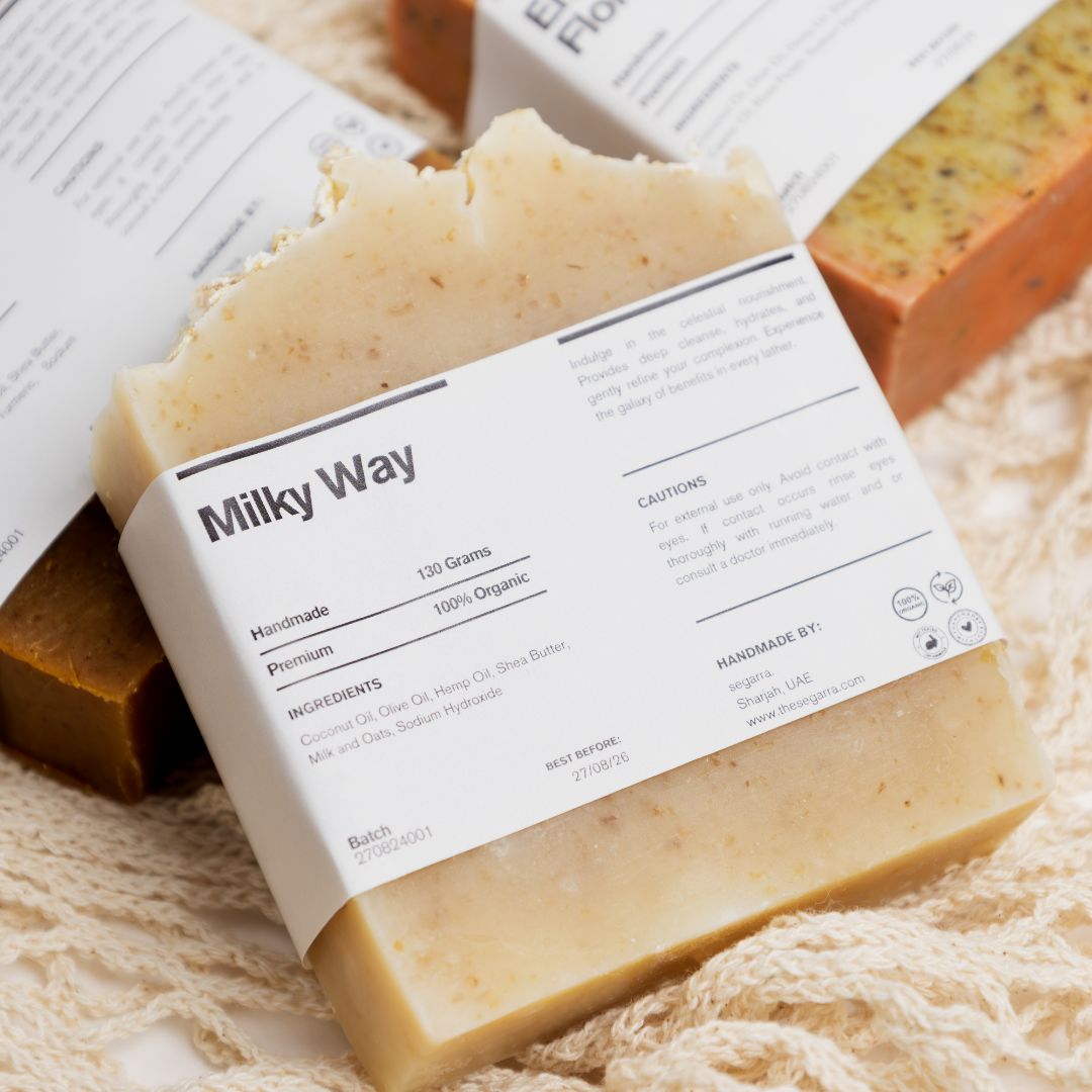 Segarra Milky Way infused soap bar