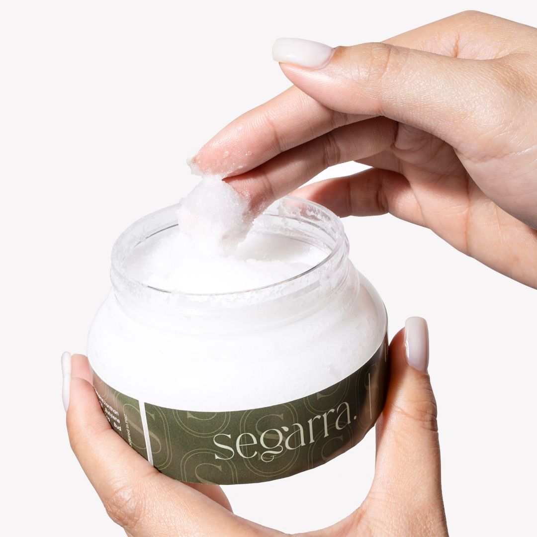 Segarra Hemp-Infused Exfoliating Body Scrub with Moisturizing Oils