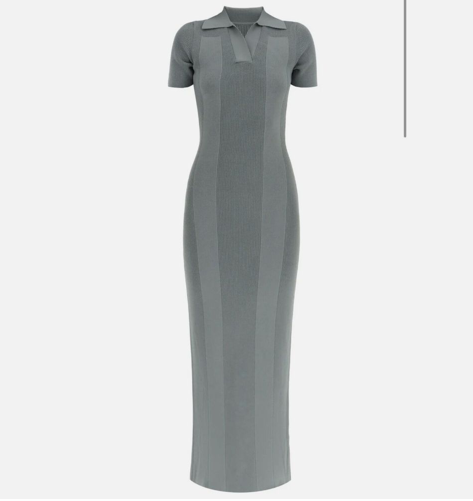 Jacquemus La Robe Maille Long Polo Dress, - BOPF