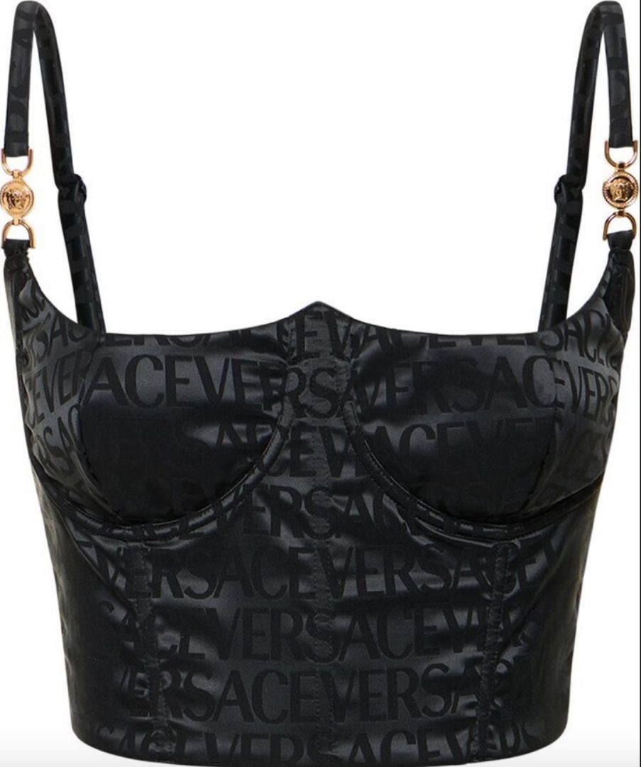 versace bra top