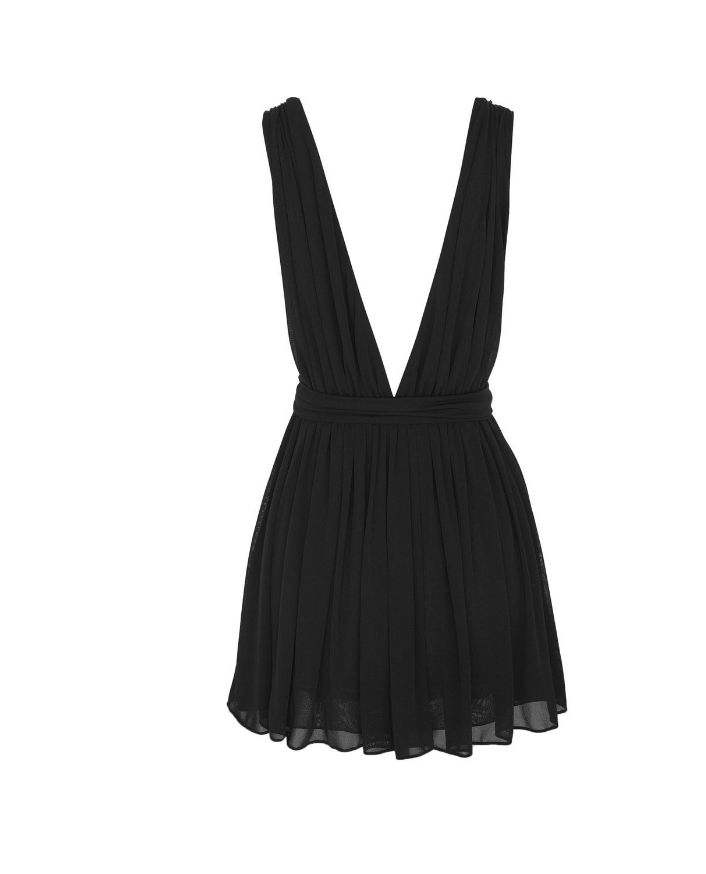 saint laurent pleated mini dress Designer Saint Laurent Pleated Mini Dresses for Women - Up to 44% off