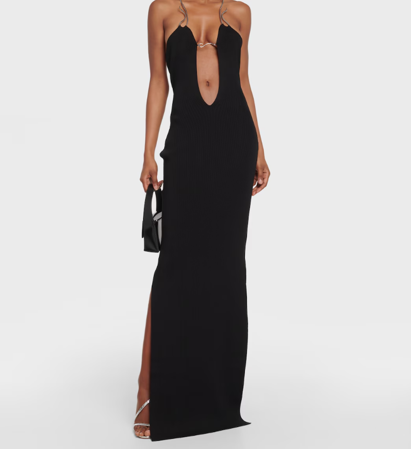 aya muse cut out dress Aya Muse Inio Cutout Maxi Dress In Black