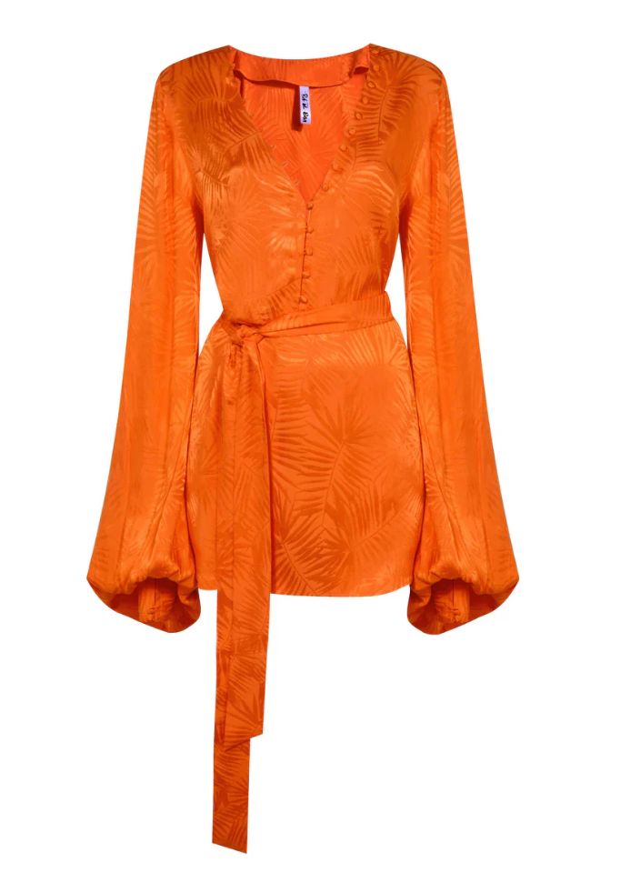 rat and boa dress orange Rat and boa Harlequin dress orange , One of my
