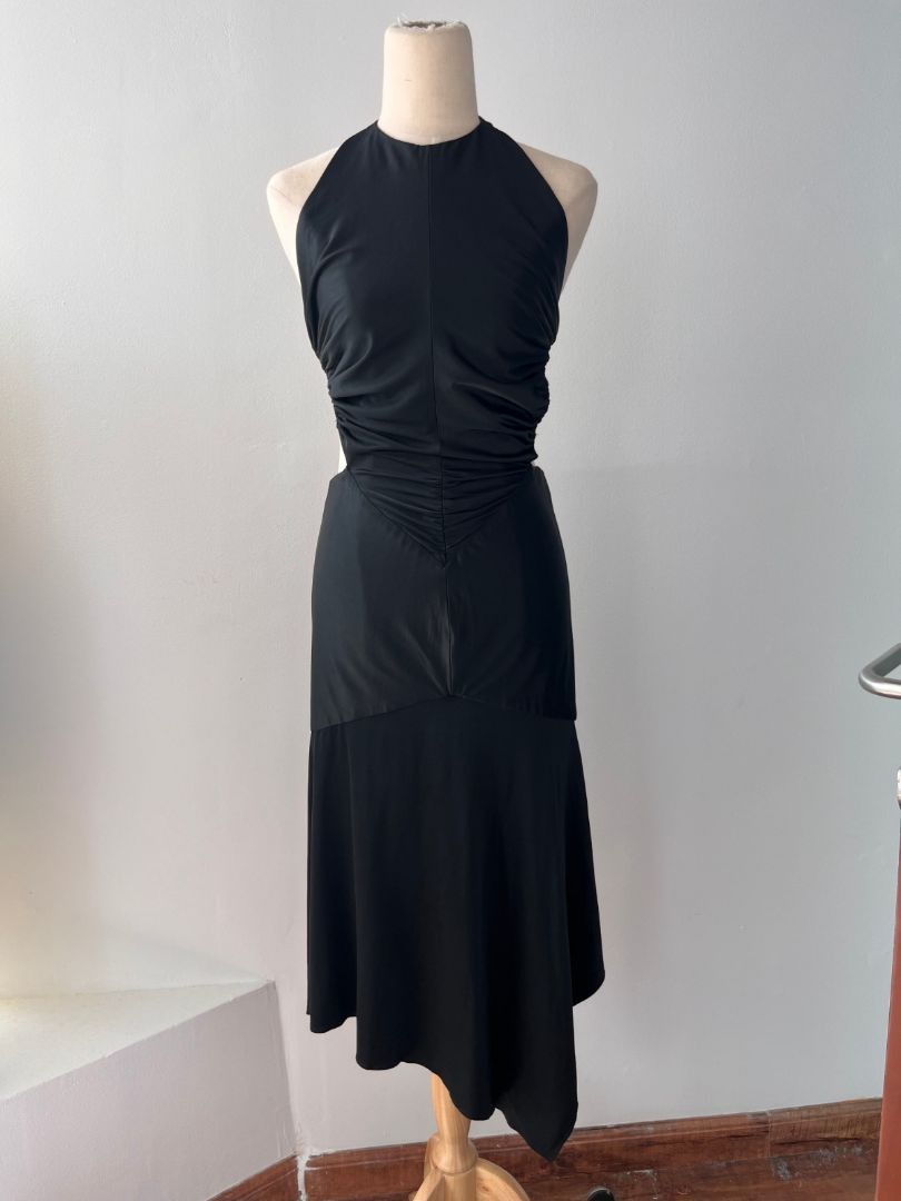 Alexandre Vauthier Black Halter Dress - BOPF