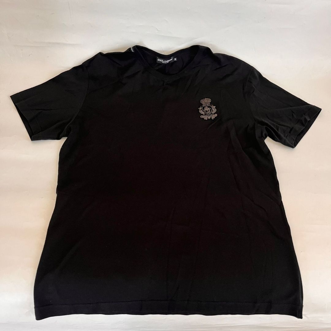 Dolce & Gabbana DG Crest Cotton T-Shirt