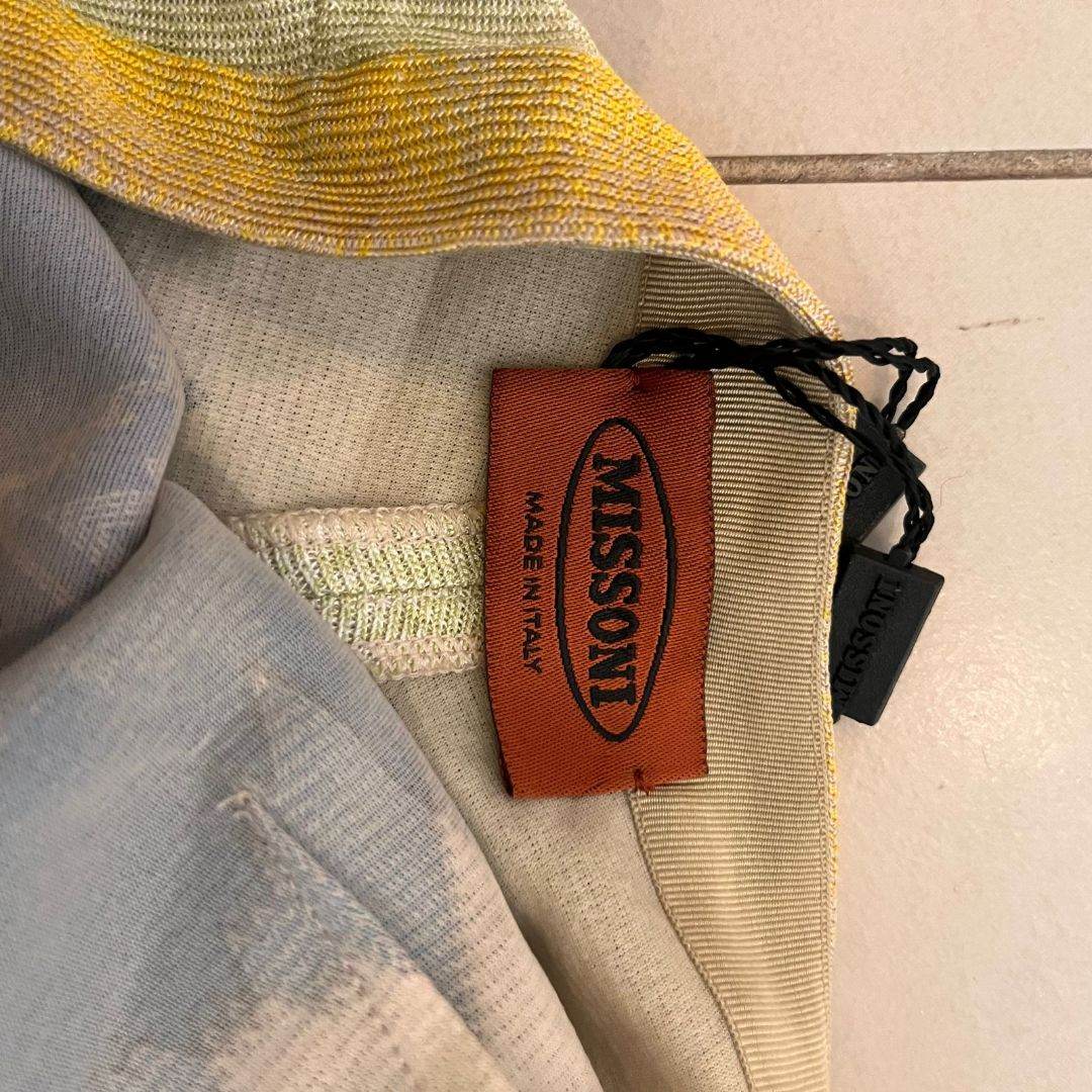 Missoni knitted multicolor mini shorts