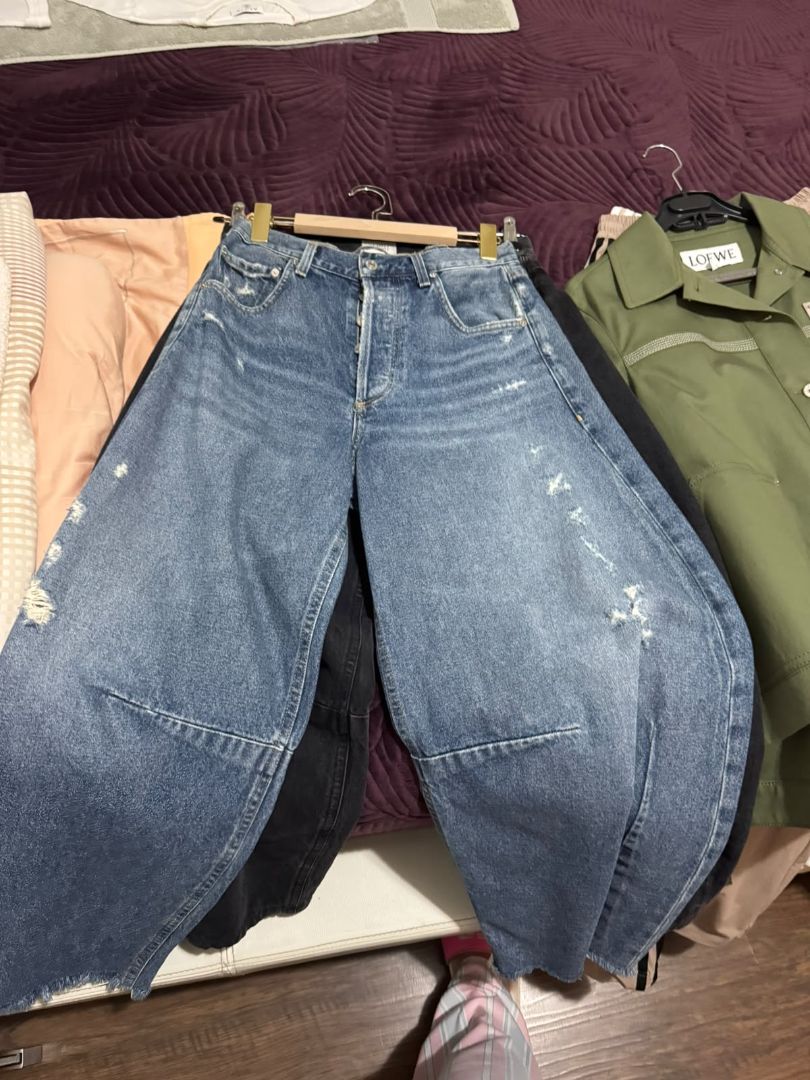 Citizen of Humanity Distressed High Waist Jeans
