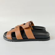 Hermès Gold Chypre Sandal, 37.5