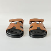 Hermès Gold Chypre Sandal, 37.5