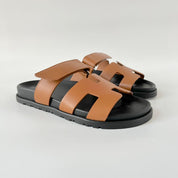 Hermès Gold Chypre Sandal, 37.5