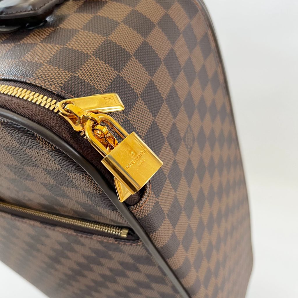 Louis Vuitton Damier Ebene Canvas Pegase Legere 50 Rolling Suitcase Brown  Cloth ref.789213 - Joli Closet