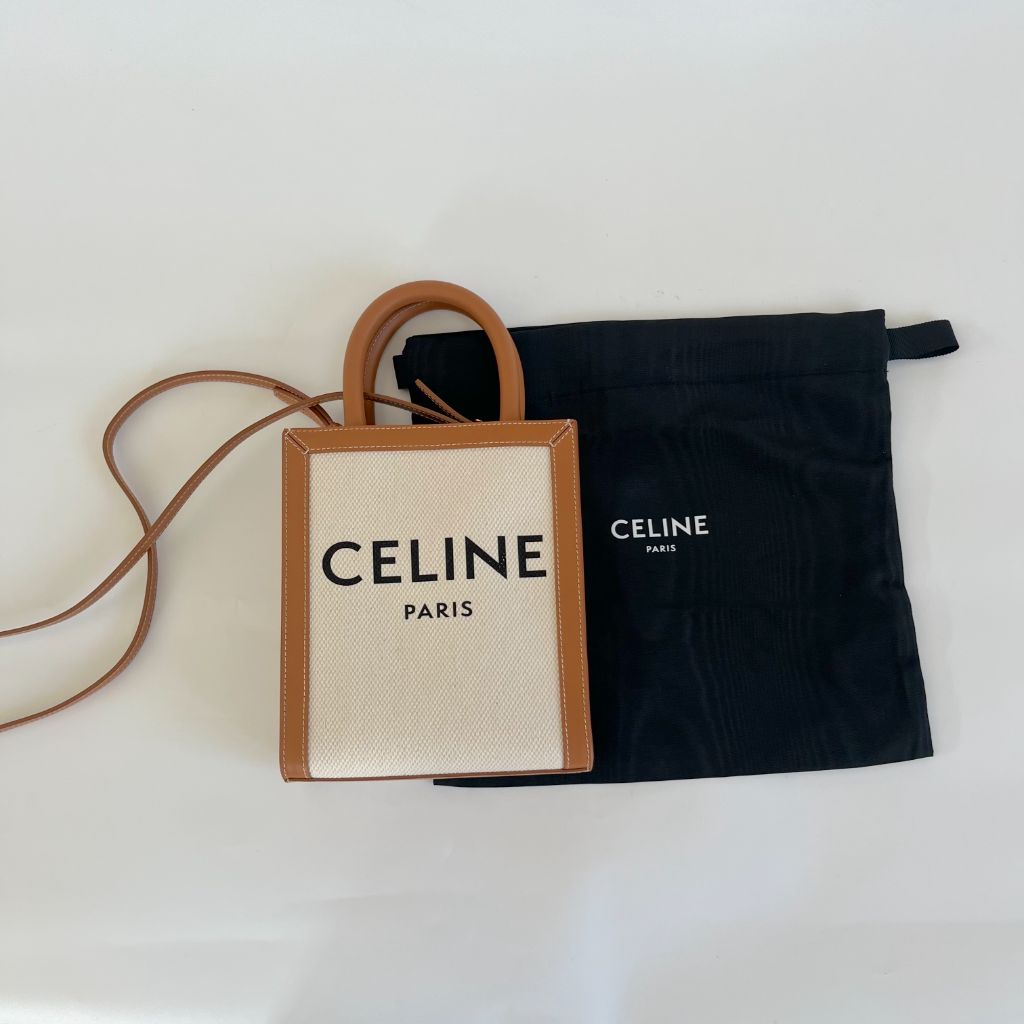 Céline Pre-Owned Mini Vertical Cabas Handbag - Farfetch