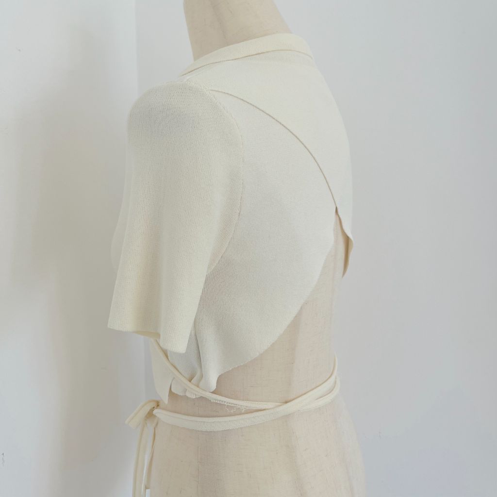 Jacquemus Wrap Crop Top