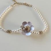 Chanel Faux Pearl Choker Necklace