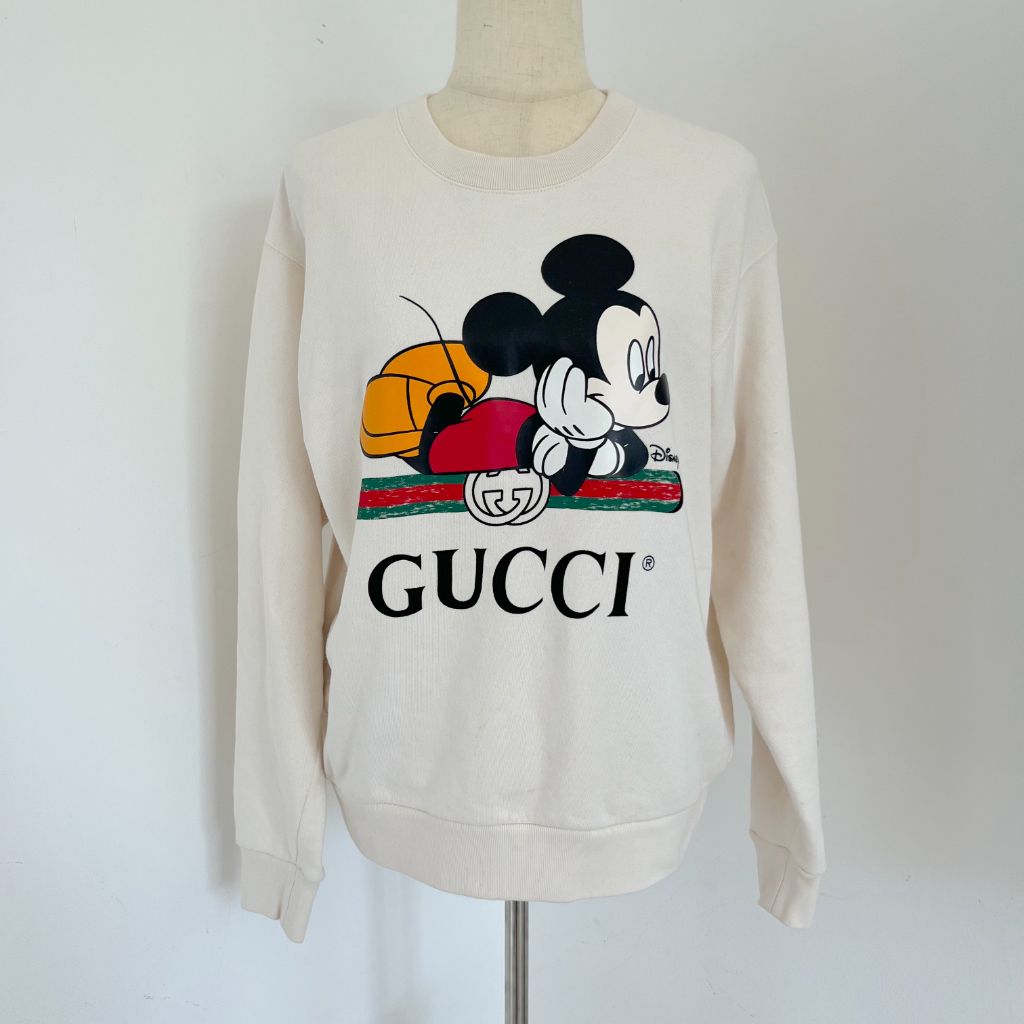 Gucci x Disney Oversized Mickey Mouse Pattern Sweater