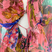 Zimmermann Tropicana Flutter Playsuit in Silk