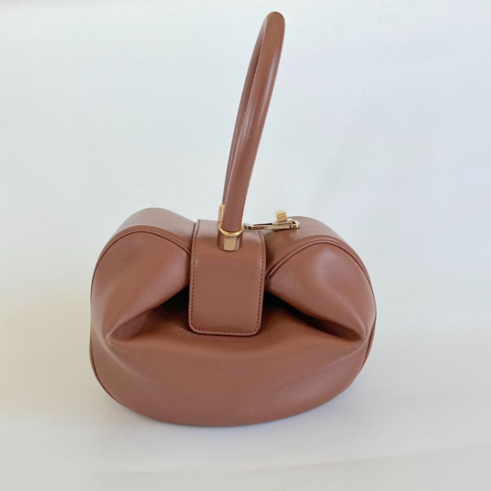 Gabriela Hearst brown leather Nina Bag BOPF Business of