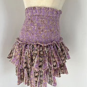 Isabel Marant Naomi floral-print ruffled miniskirt