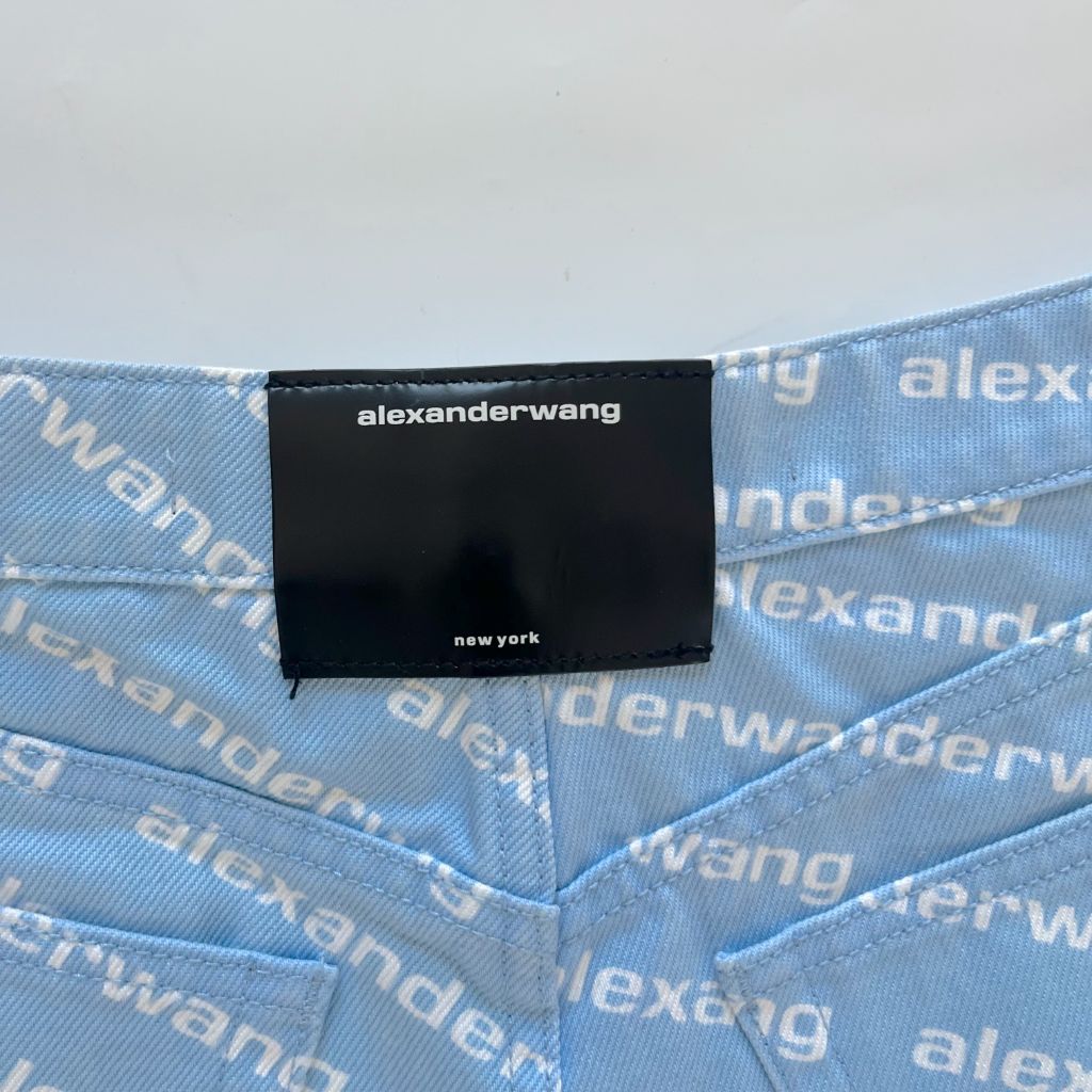 Alexander Wang Bite Logo Shorts