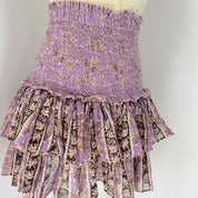 Isabel Marant Naomi floral-print ruffled miniskirt