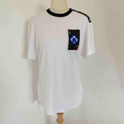 Louis Vuitton T-shirt with Ace of Spade Embroidered Patch Pocket