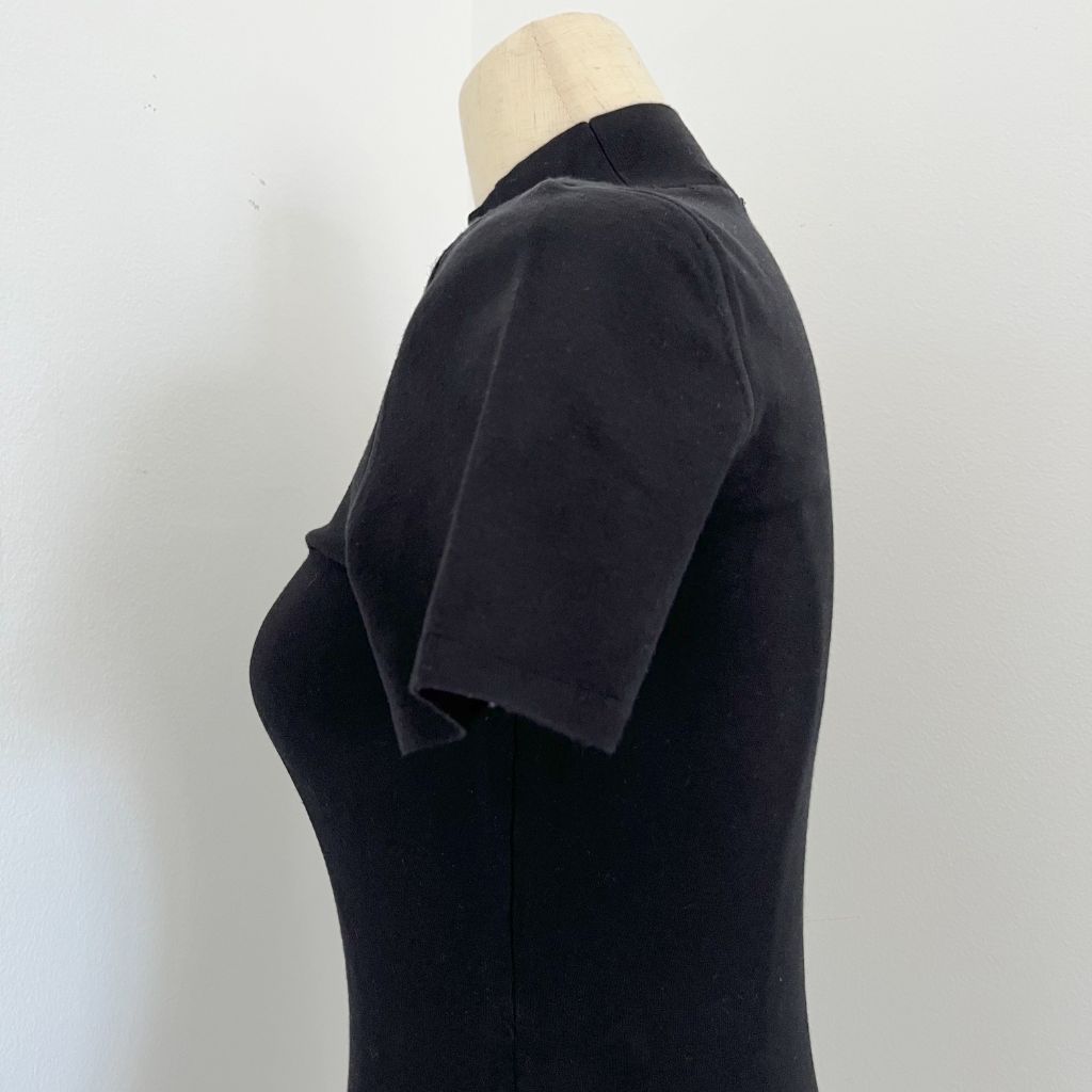Alexander Wang Bodycon Black Mini Dress - BOPF | Business of Preloved Fashion Alexander Wang Bodycon Black Mini Dress - BOPF | Business of Preloved Fashion