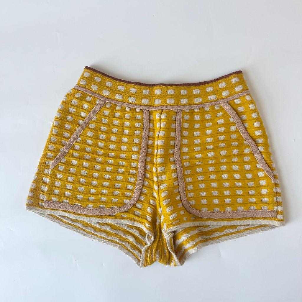 M Missoni Yellow Shorts