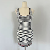 Missoni Mare stretch mini zig zag print dress