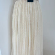 Needle & Thread Beige Tulle Sequin Embellished Tube Gown