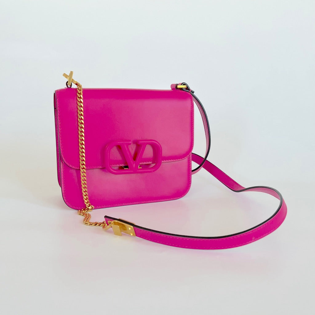 Valentino Fuchsia Small VSLING Cross Body Bag BOPF Business of Preloved Fashion