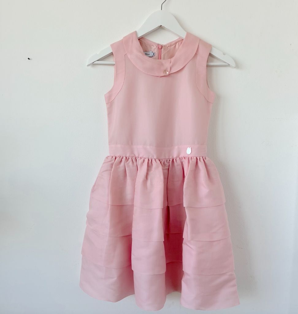 Dior girls mini short sleeve dress, 10 years
