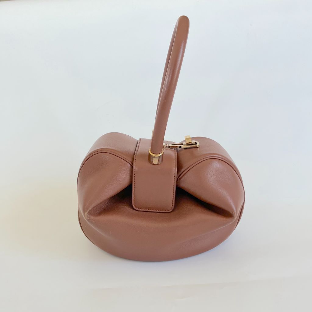 Gabriela Hearst brown leather Nina Bag BOPF Business of